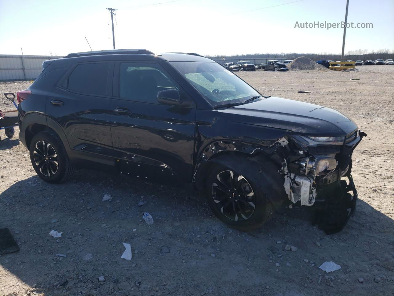 2021 Chevrolet Trailblazer Lt Black vin: KL79MPSL0MB037360