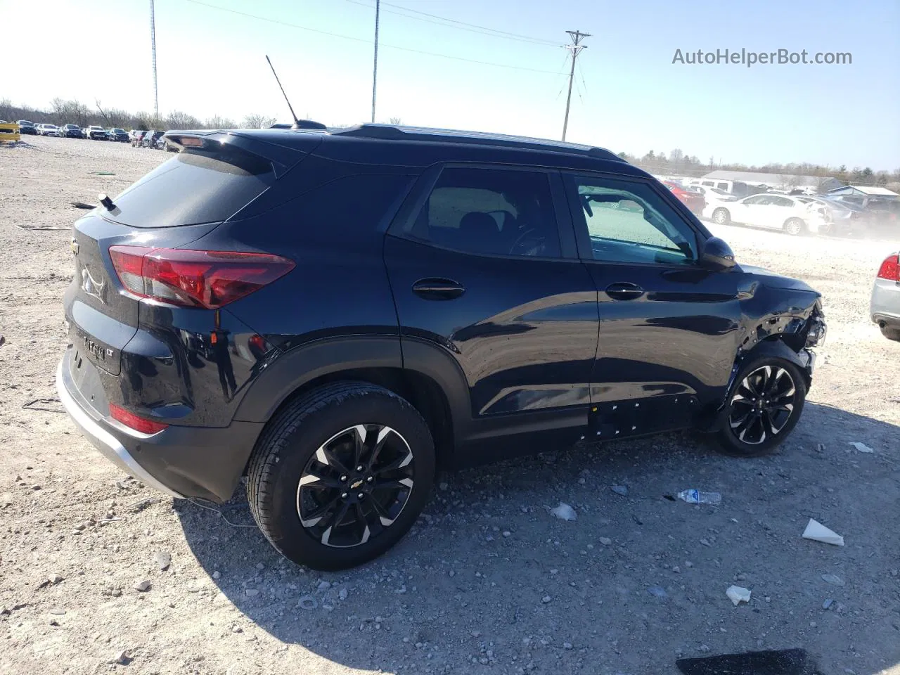 2021 Chevrolet Trailblazer Lt Black vin: KL79MPSL0MB037360