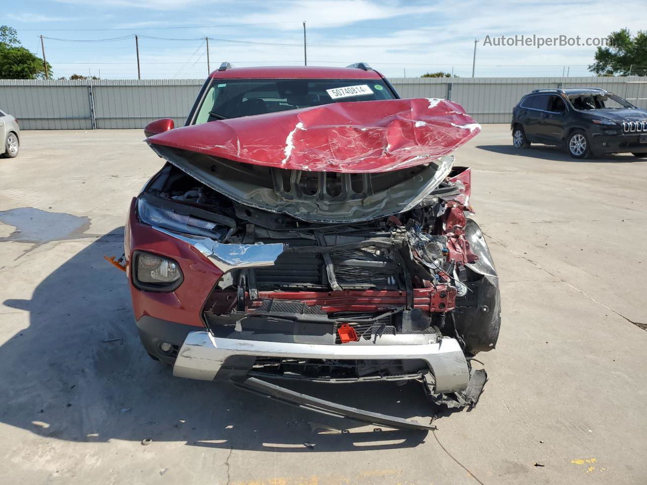 2021 Chevrolet Trailblazer Lt Красный vin: KL79MPSL0MB075154