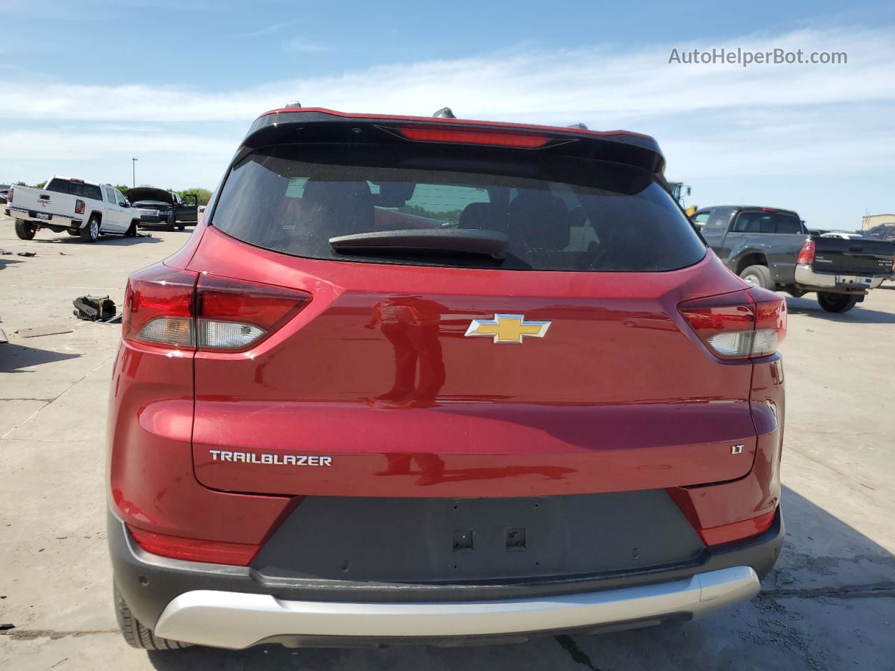 2021 Chevrolet Trailblazer Lt Red vin: KL79MPSL0MB075154