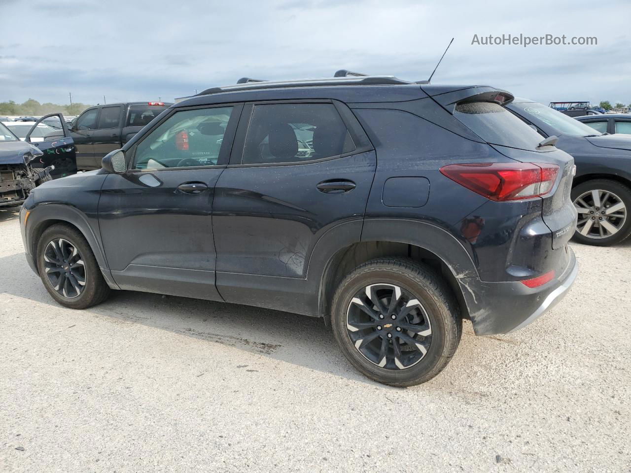 2021 Chevrolet Trailblazer Lt Black vin: KL79MPSL1MB002858