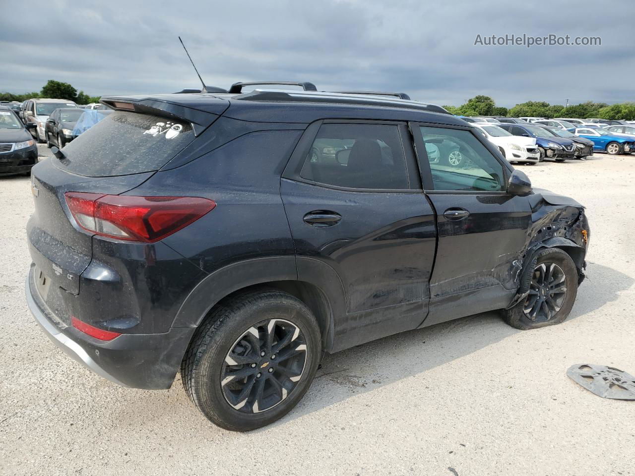 2021 Chevrolet Trailblazer Lt Black vin: KL79MPSL1MB002858