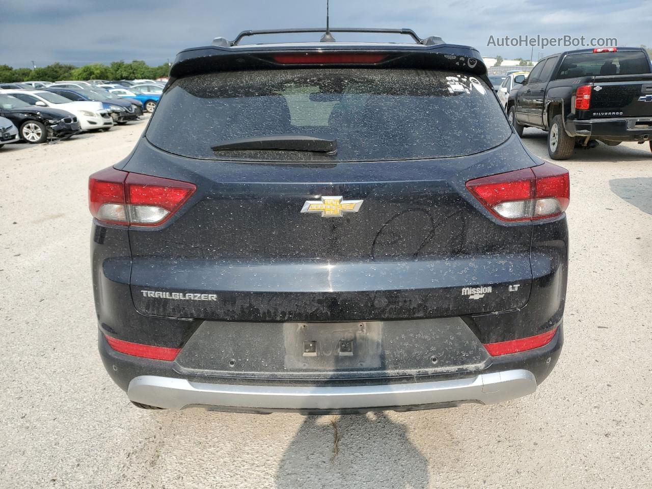 2021 Chevrolet Trailblazer Lt Black vin: KL79MPSL1MB002858