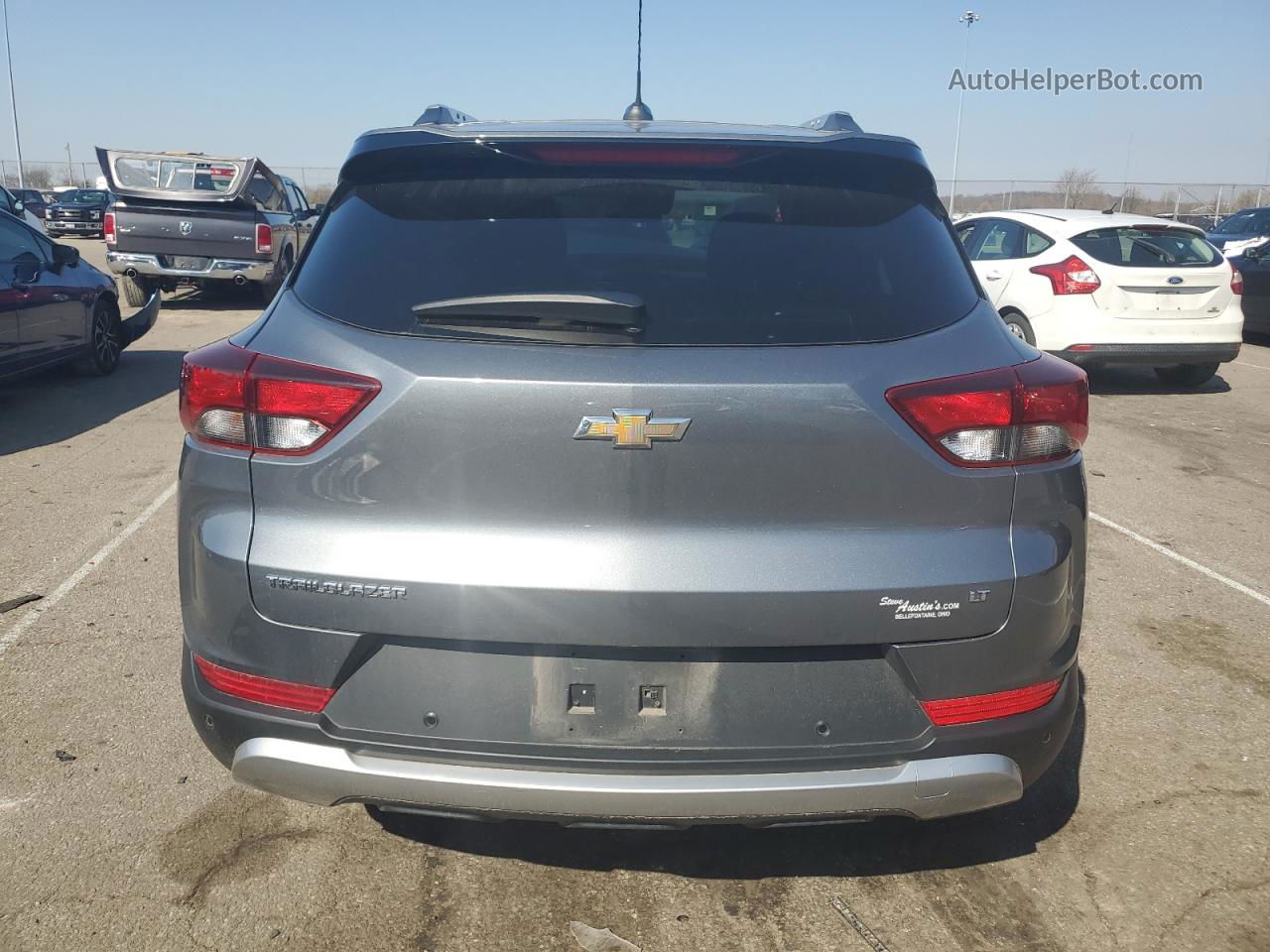 2021 Chevrolet Trailblazer Lt Gray vin: KL79MPSL1MB043488