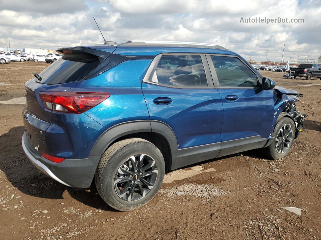 2021 Chevrolet Trailblazer Lt Blue vin: KL79MPSL1MB077169