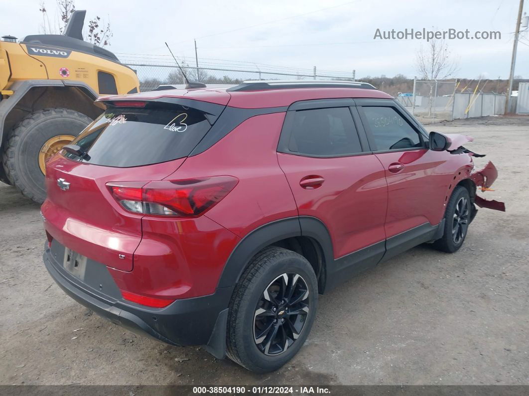 2021 Chevrolet Trailblazer Fwd Lt Red vin: KL79MPSL4MB009691