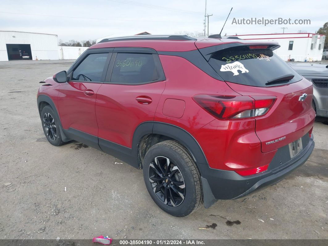 2021 Chevrolet Trailblazer Fwd Lt Red vin: KL79MPSL4MB009691