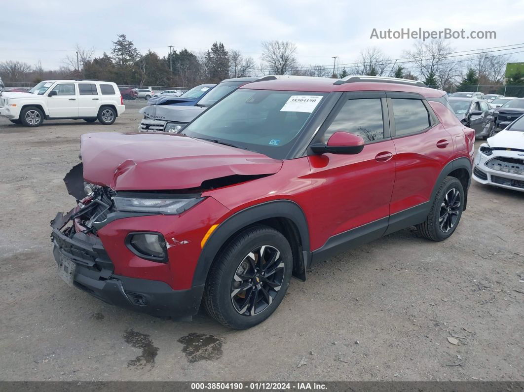 2021 Chevrolet Trailblazer Fwd Lt Red vin: KL79MPSL4MB009691