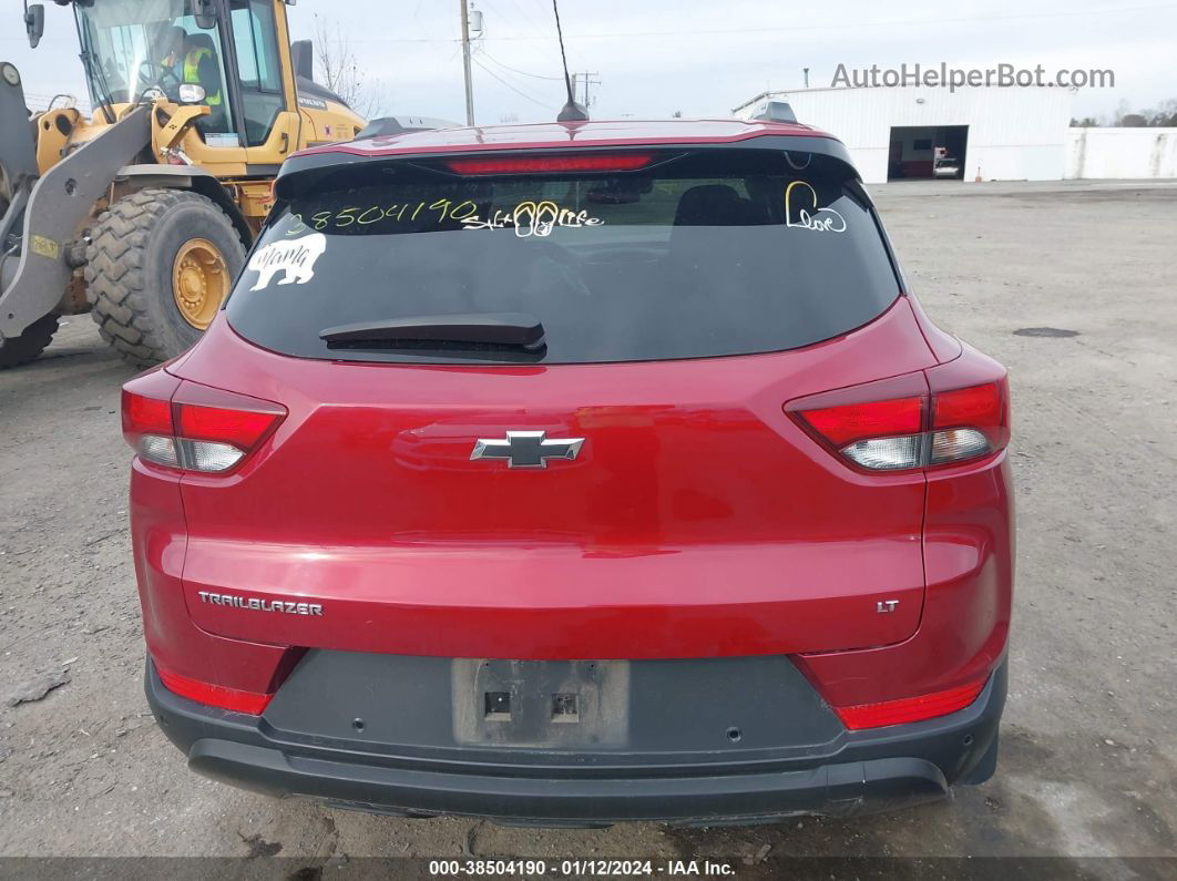 2021 Chevrolet Trailblazer Fwd Lt Red vin: KL79MPSL4MB009691