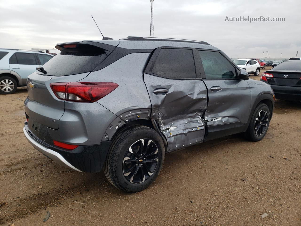 2021 Chevrolet Trailblazer Lt Gray vin: KL79MPSL4MB104915