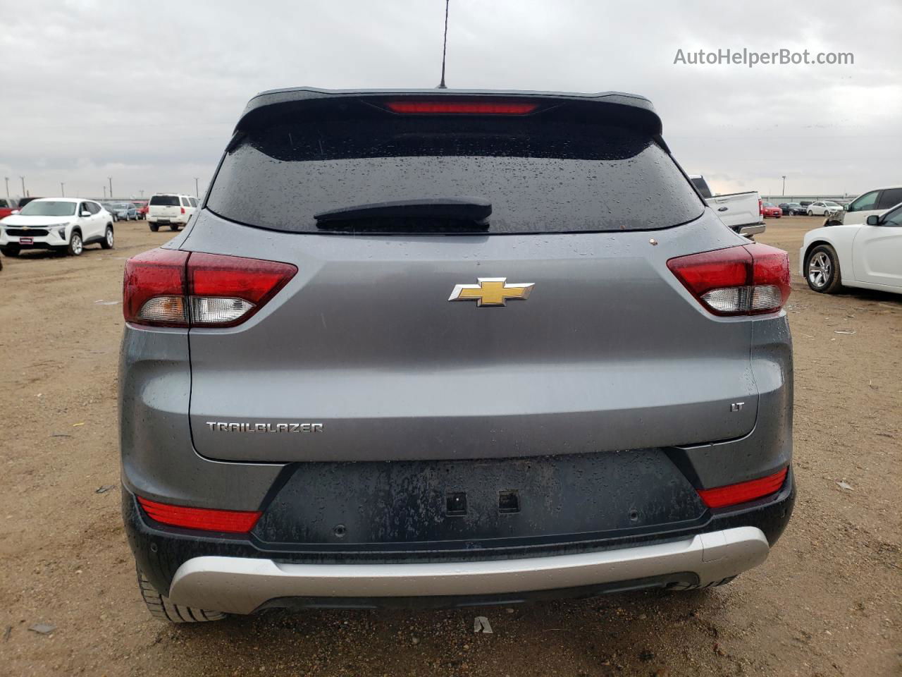 2021 Chevrolet Trailblazer Lt Серый vin: KL79MPSL4MB104915