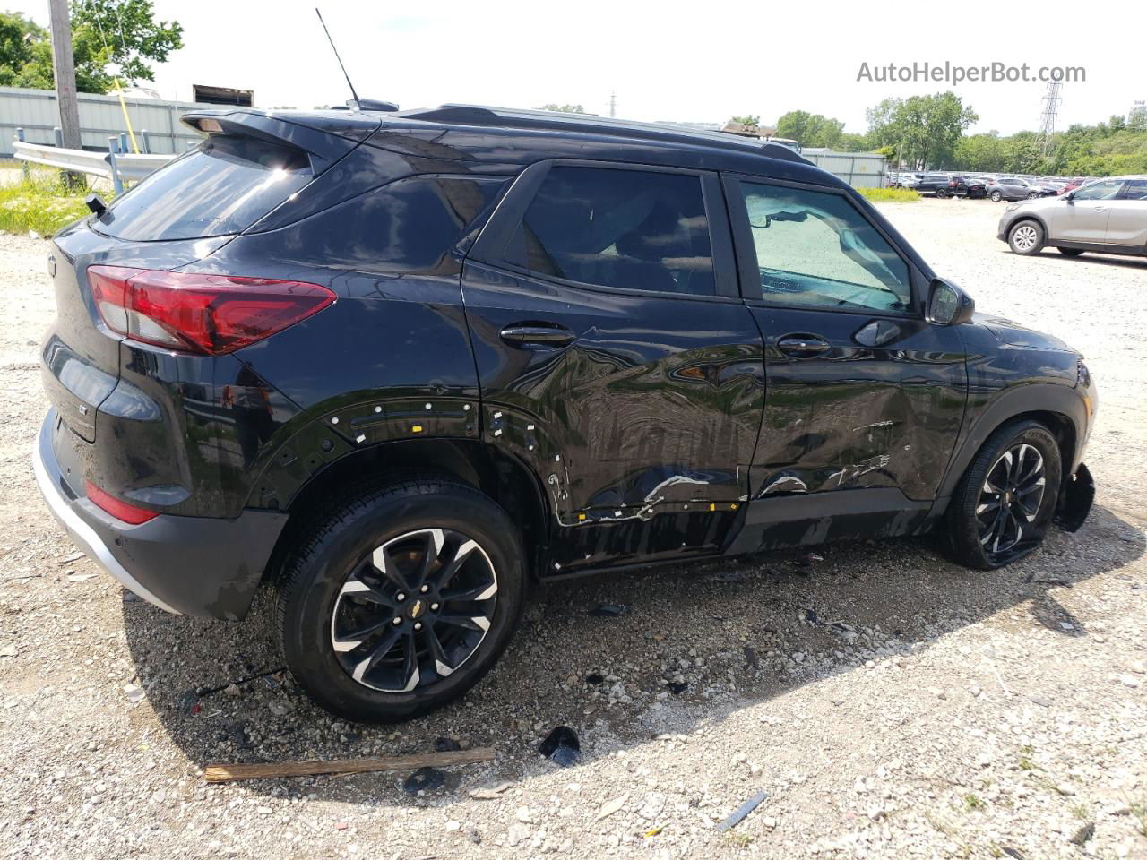 2021 Chevrolet Trailblazer Lt Black vin: KL79MPSL5MB063663