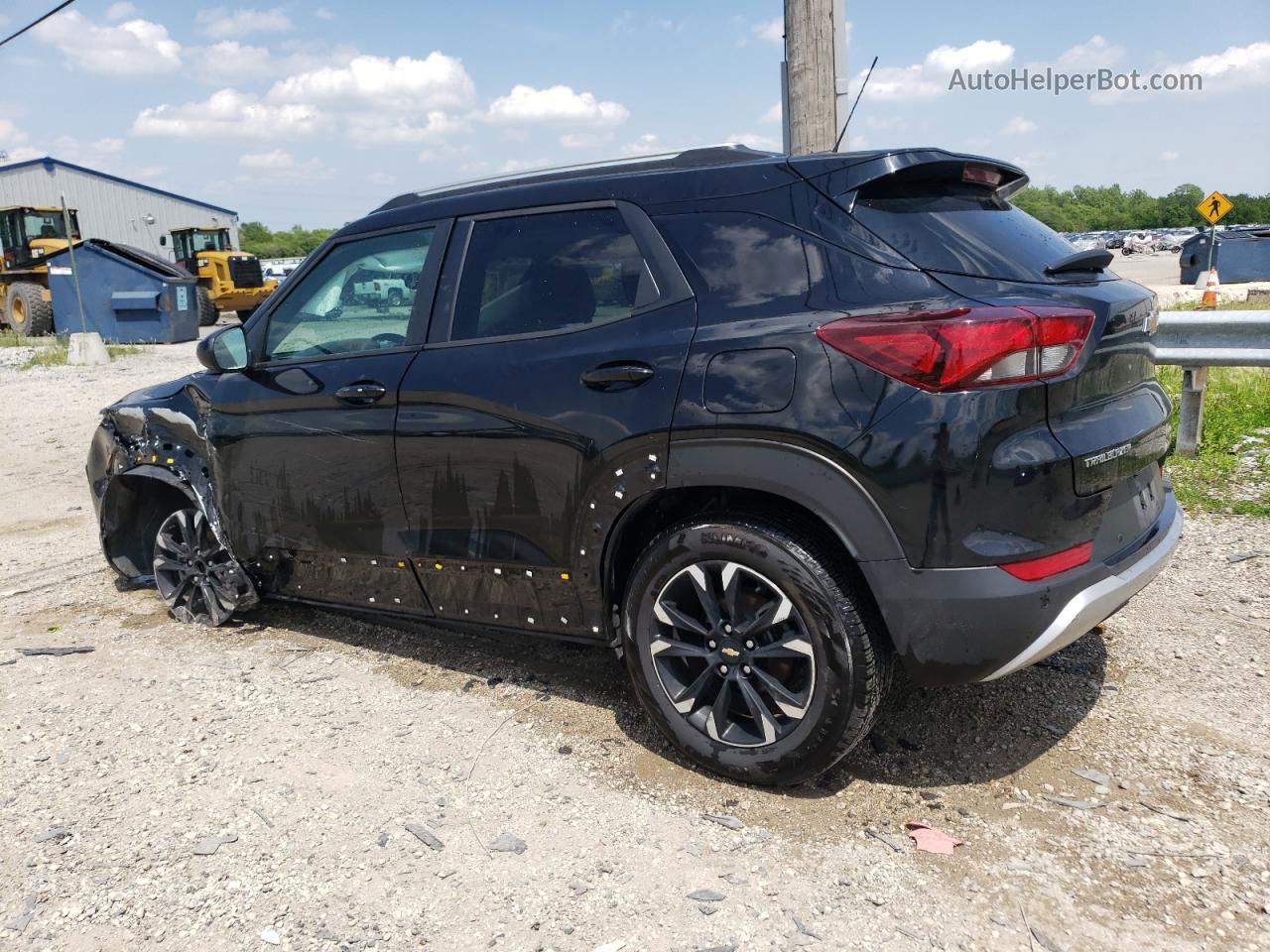 2021 Chevrolet Trailblazer Lt Black vin: KL79MPSL5MB063663