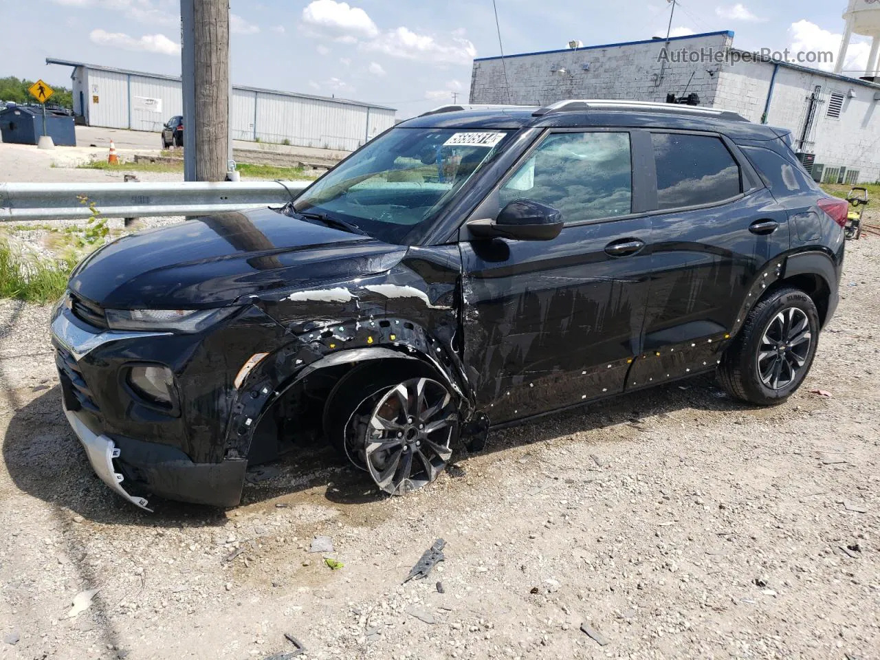 2021 Chevrolet Trailblazer Lt Black vin: KL79MPSL5MB063663