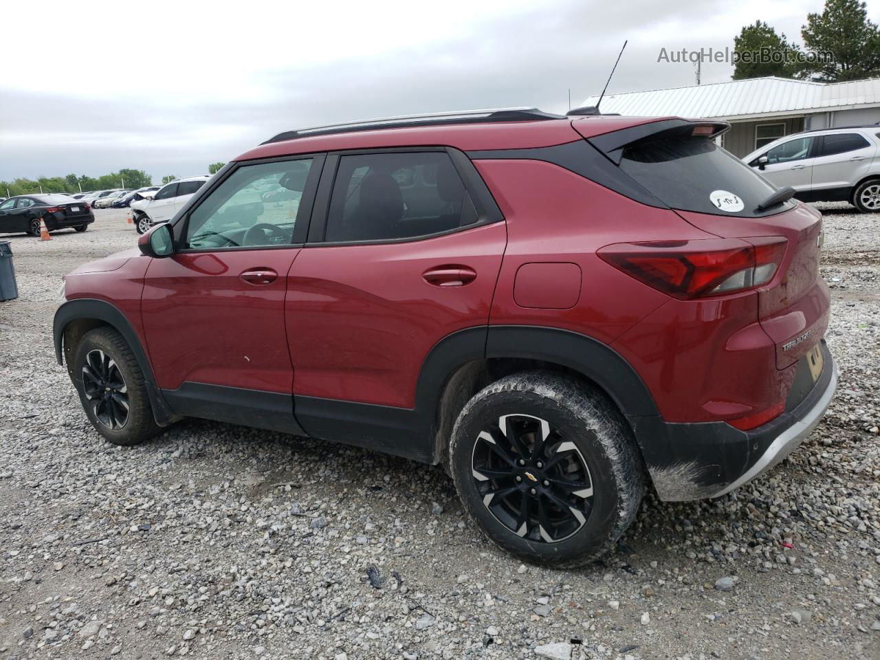 2021 Chevrolet Trailblazer Lt Maroon vin: KL79MPSL6MB010065