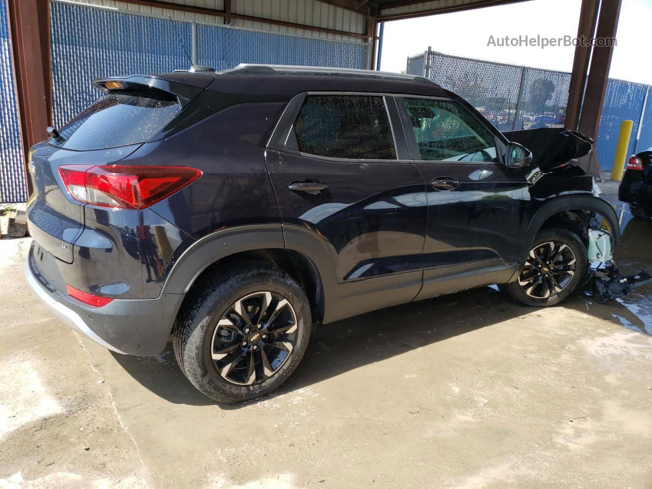 2021 Chevrolet Trailblazer Lt Синий vin: KL79MPSL6MB037539