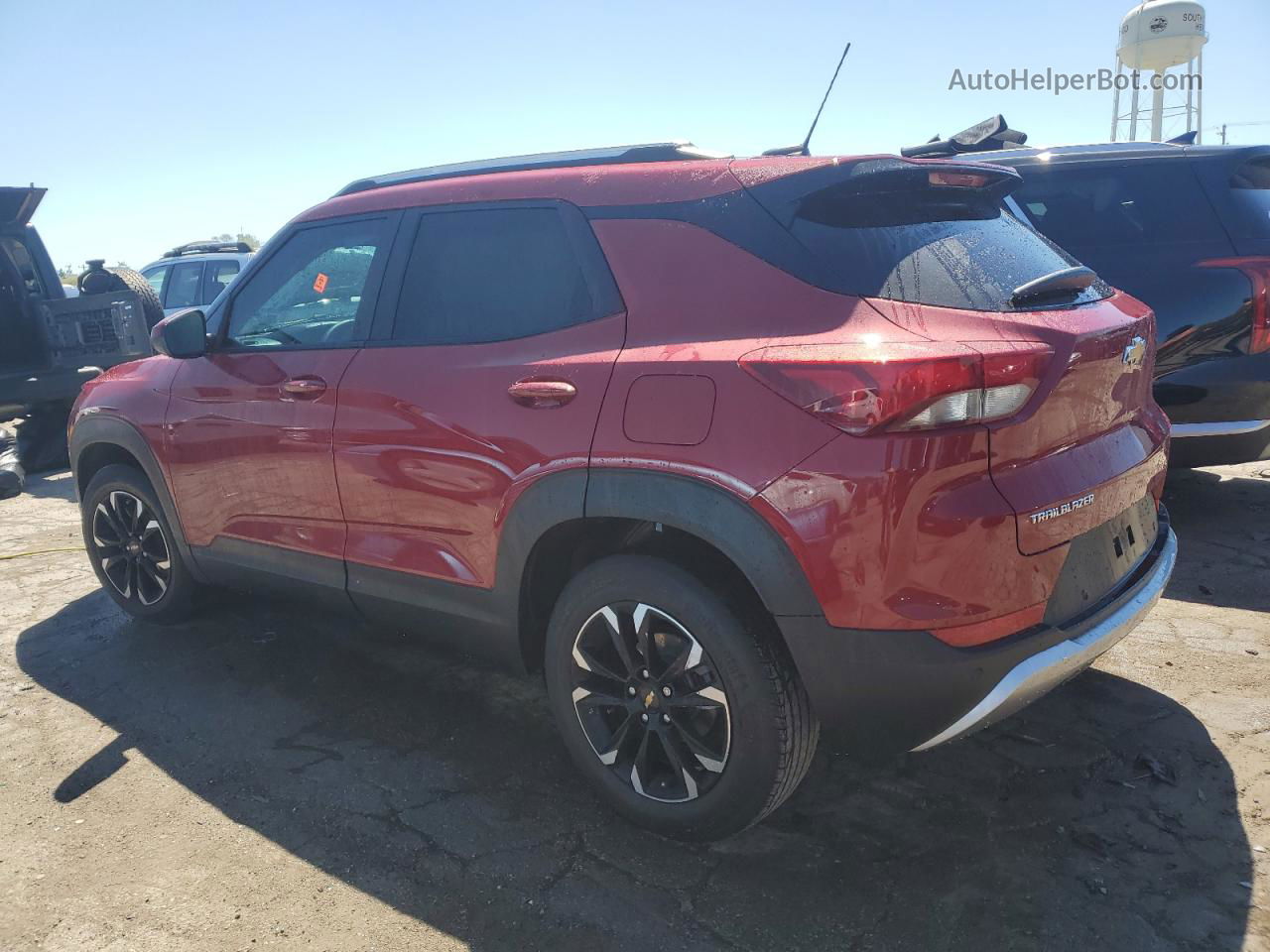 2021 Chevrolet Trailblazer Lt Красный vin: KL79MPSL6MB118086