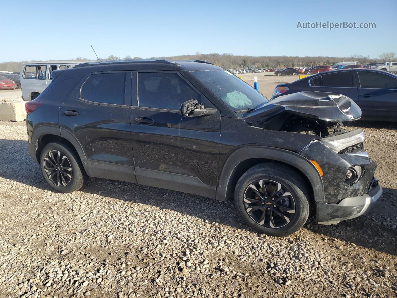 2021 Chevrolet Trailblazer Lt Black vin: KL79MPSL6MB147877