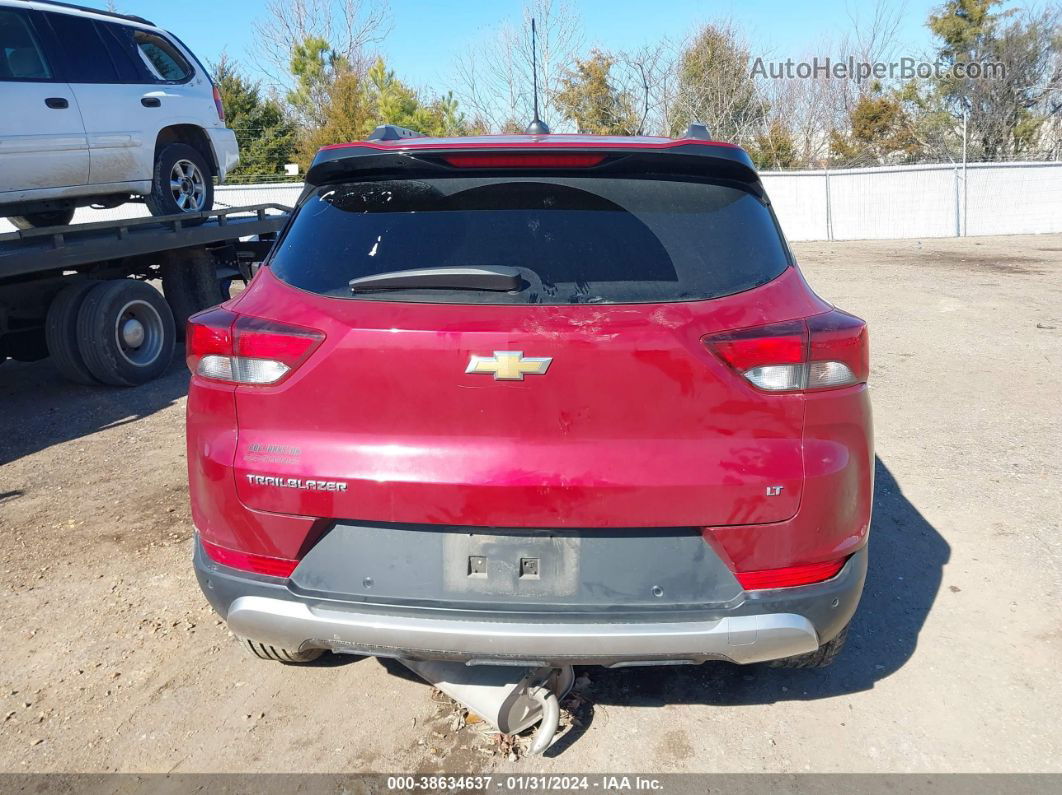 2021 Chevrolet Trailblazer Fwd Lt Red vin: KL79MPSL7MB051062