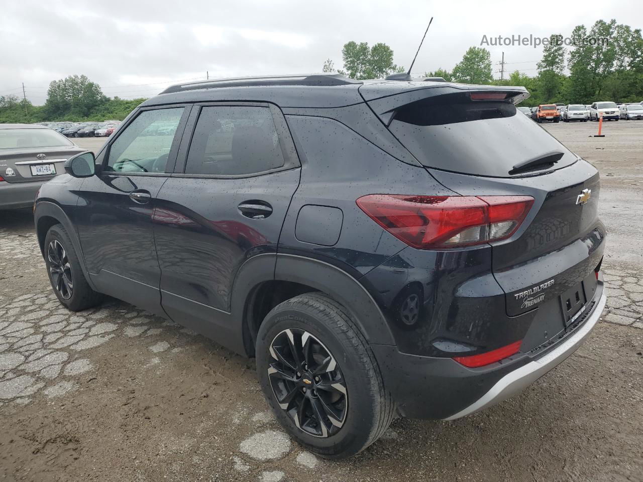 2021 Chevrolet Trailblazer Lt Синий vin: KL79MPSL8MB022475