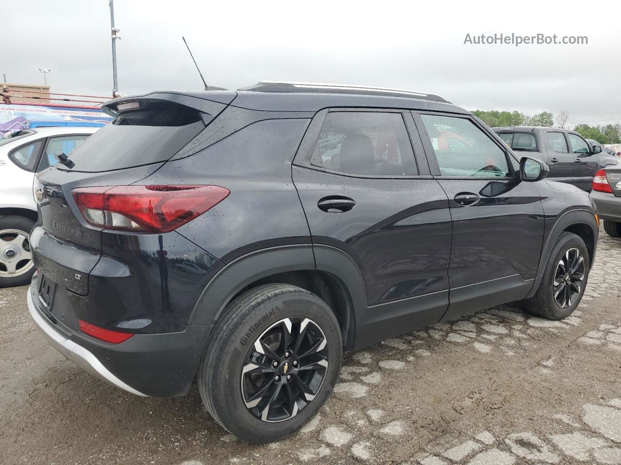 2021 Chevrolet Trailblazer Lt Синий vin: KL79MPSL8MB022475