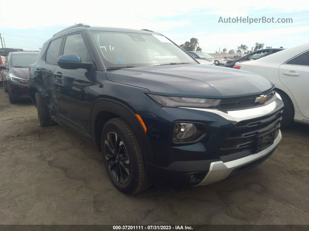 2021 Chevrolet Trailblazer Lt Синий vin: KL79MPSL8MB035453