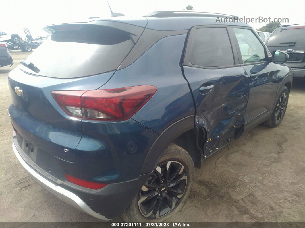 2021 Chevrolet Trailblazer Lt Синий vin: KL79MPSL8MB035453