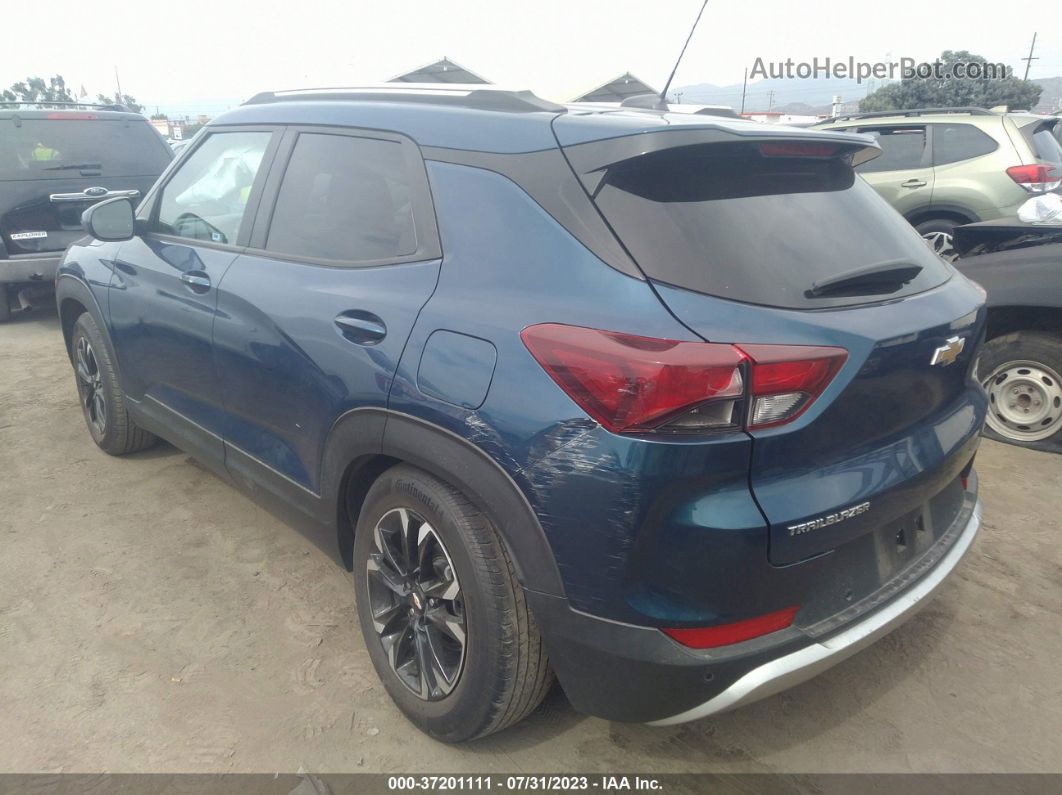 2021 Chevrolet Trailblazer Lt Синий vin: KL79MPSL8MB035453