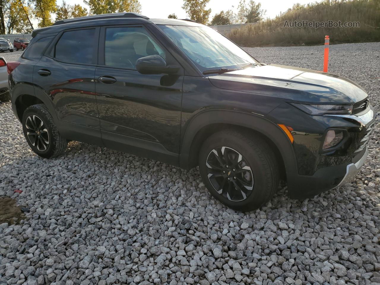 2021 Chevrolet Trailblazer Lt Black vin: KL79MPSL8MB038143