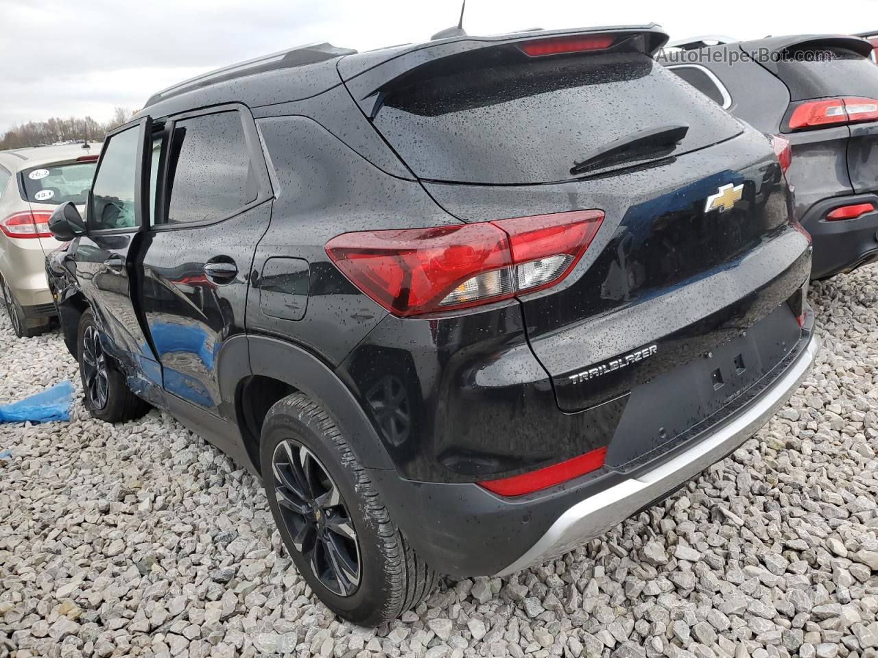 2021 Chevrolet Trailblazer Lt Black vin: KL79MPSL8MB038143