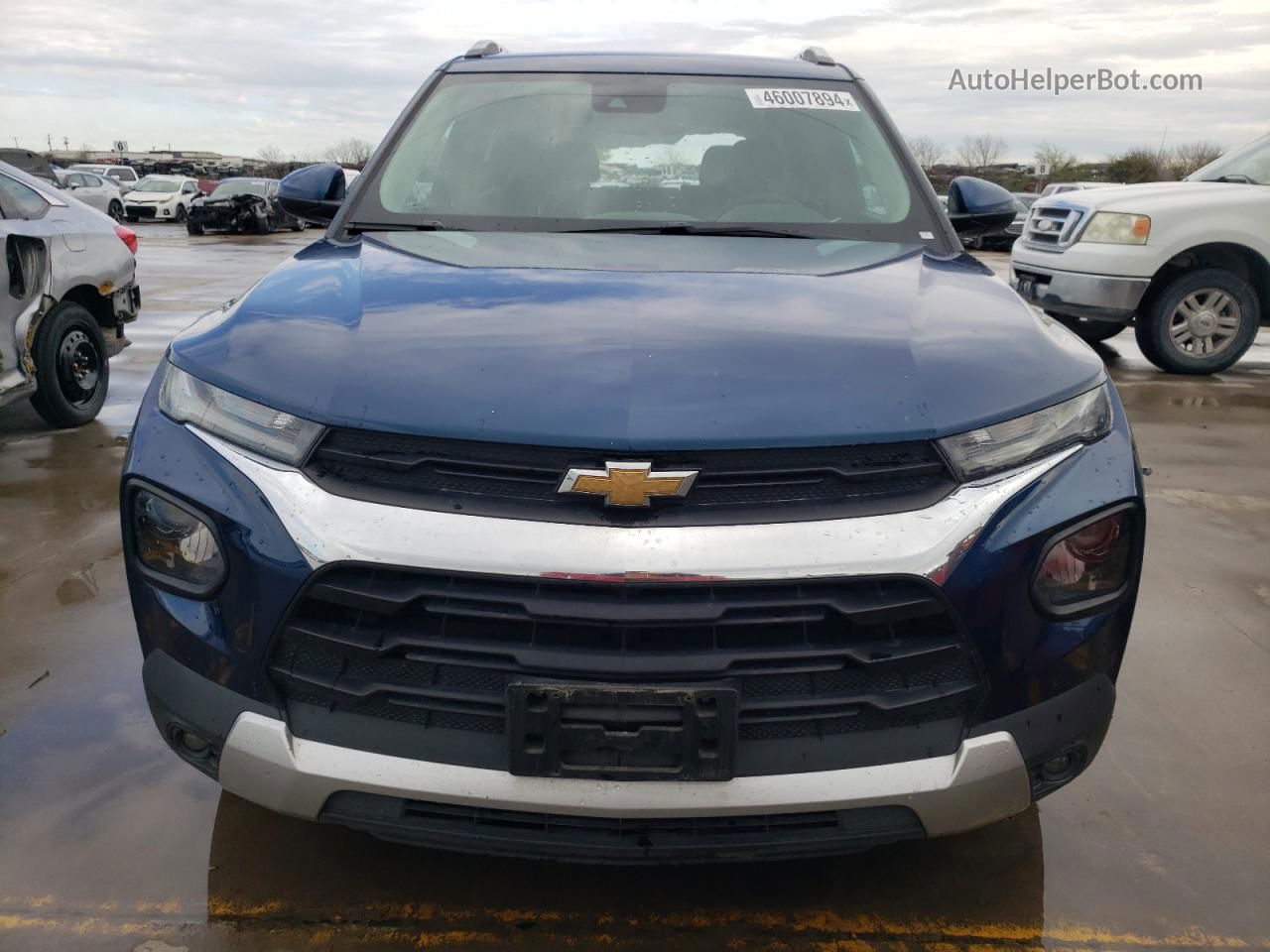 2021 Chevrolet Trailblazer Lt Blue vin: KL79MPSL9MB034277