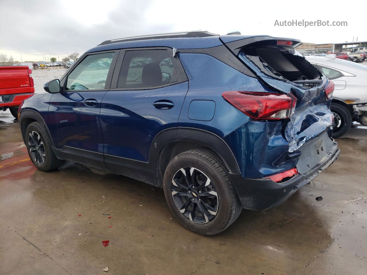 2021 Chevrolet Trailblazer Lt Blue vin: KL79MPSL9MB034277