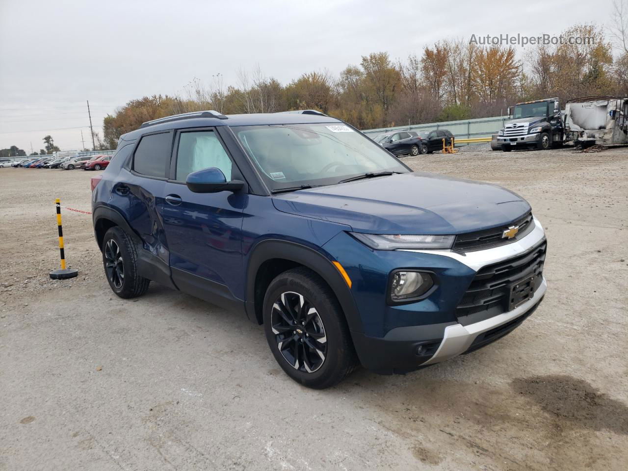 2021 Chevrolet Trailblazer Lt Blue vin: KL79MPSLXMB016211