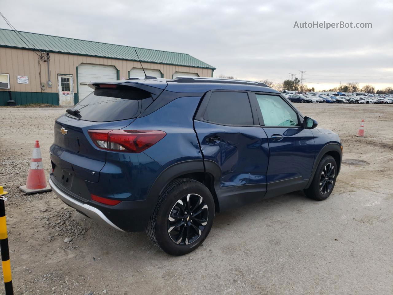 2021 Chevrolet Trailblazer Lt Blue vin: KL79MPSLXMB016211