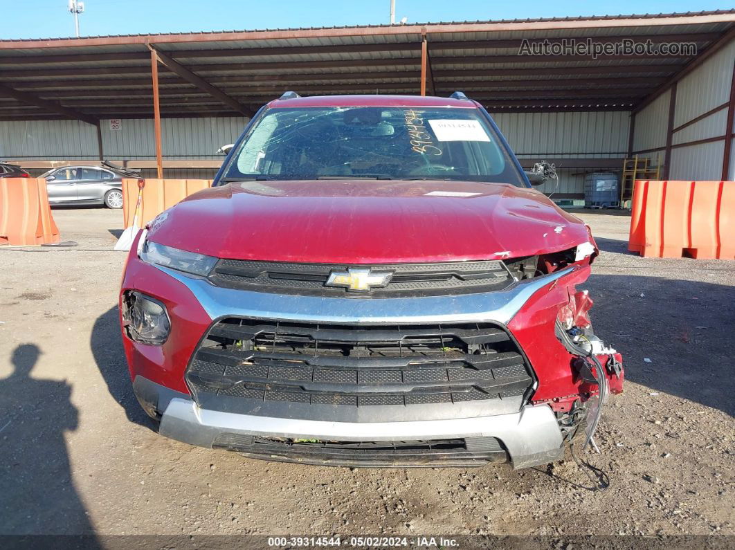 2021 Chevrolet Trailblazer Fwd Lt Maroon vin: KL79MPSLXMB055400