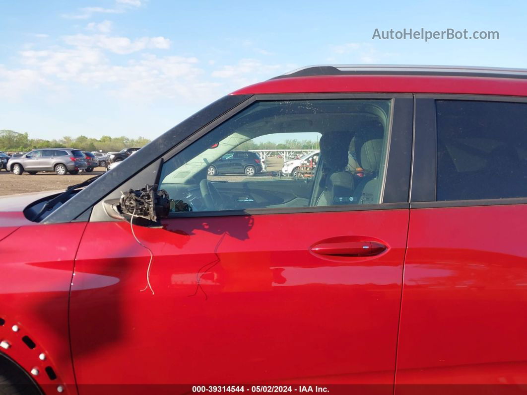 2021 Chevrolet Trailblazer Fwd Lt Maroon vin: KL79MPSLXMB055400