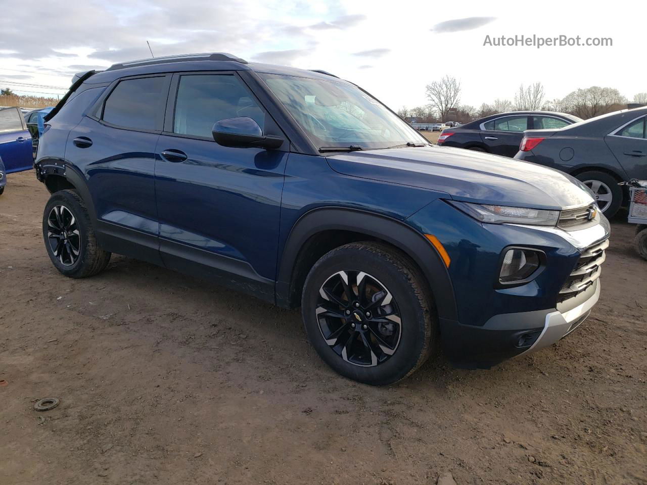 2021 Chevrolet Trailblazer Lt Blue vin: KL79MPSLXMB079129