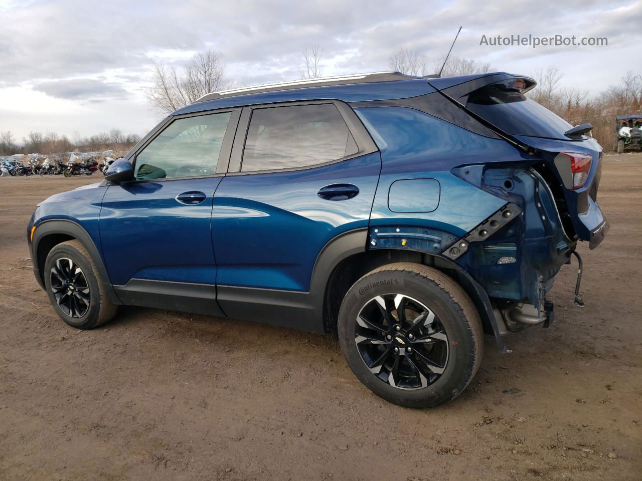 2021 Chevrolet Trailblazer Lt Blue vin: KL79MPSLXMB079129