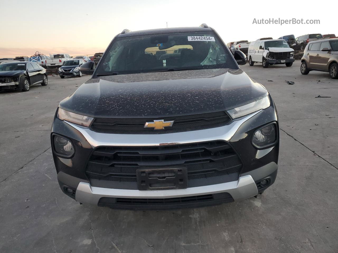 2021 Chevrolet Trailblazer Lt Черный vin: KL79MRSL0MB001387