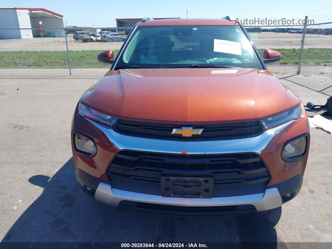 2021 Chevrolet Trailblazer Awd Lt Orange vin: KL79MRSL0MB137731