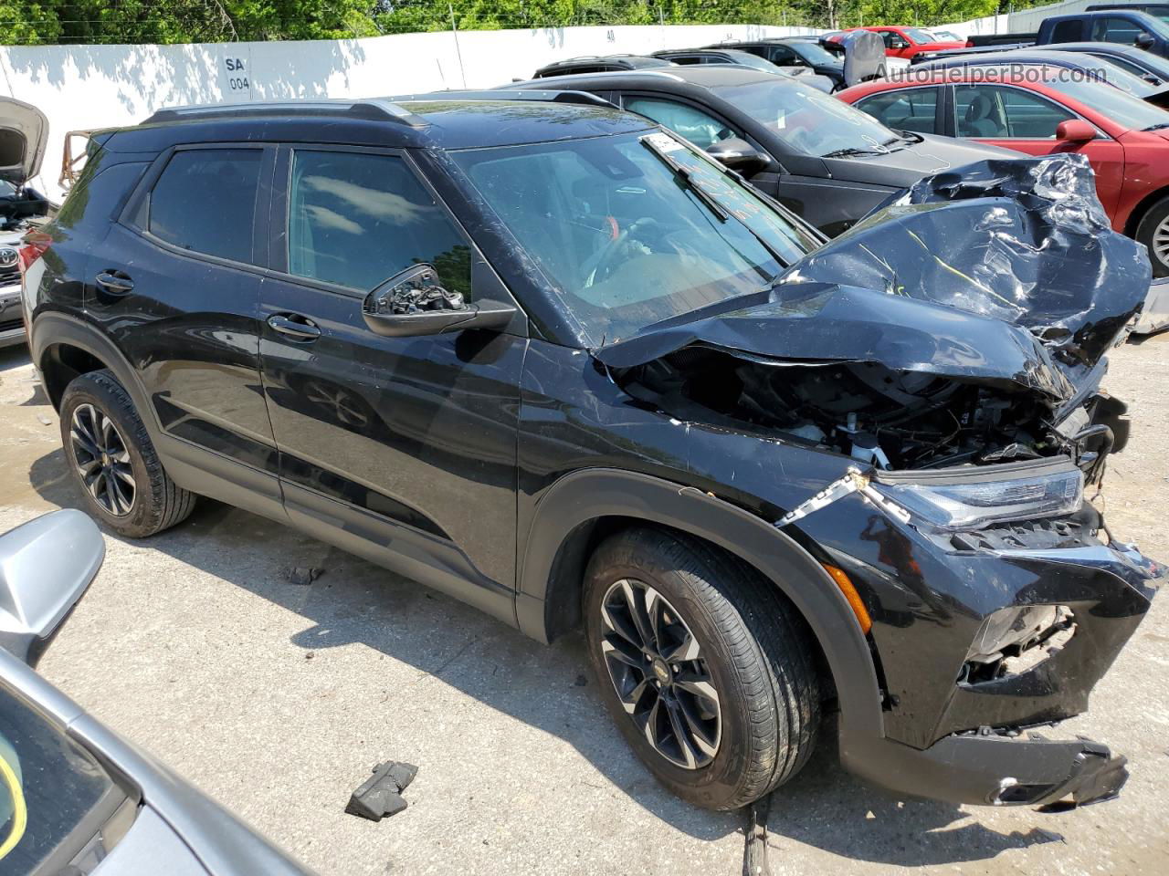 2021 Chevrolet Trailblazer Lt Black vin: KL79MRSL0MB170373