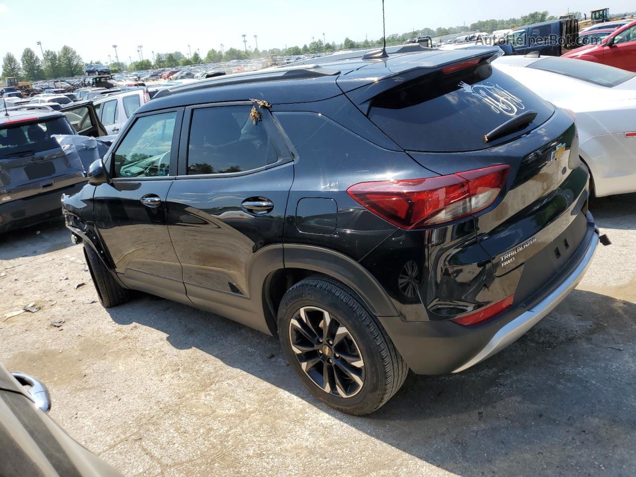 2021 Chevrolet Trailblazer Lt Black vin: KL79MRSL0MB170373