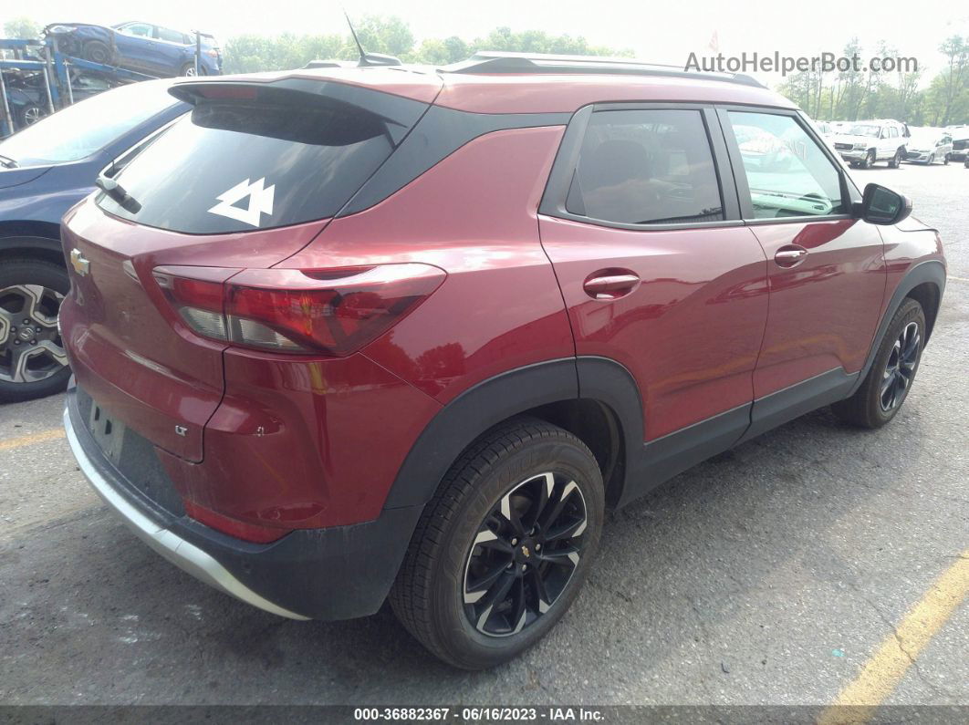 2021 Chevrolet Trailblazer Lt Red vin: KL79MRSL1MB014391