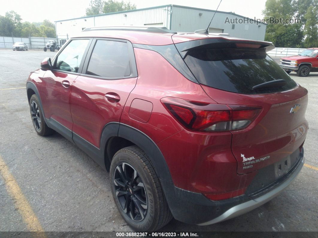 2021 Chevrolet Trailblazer Lt Red vin: KL79MRSL1MB014391