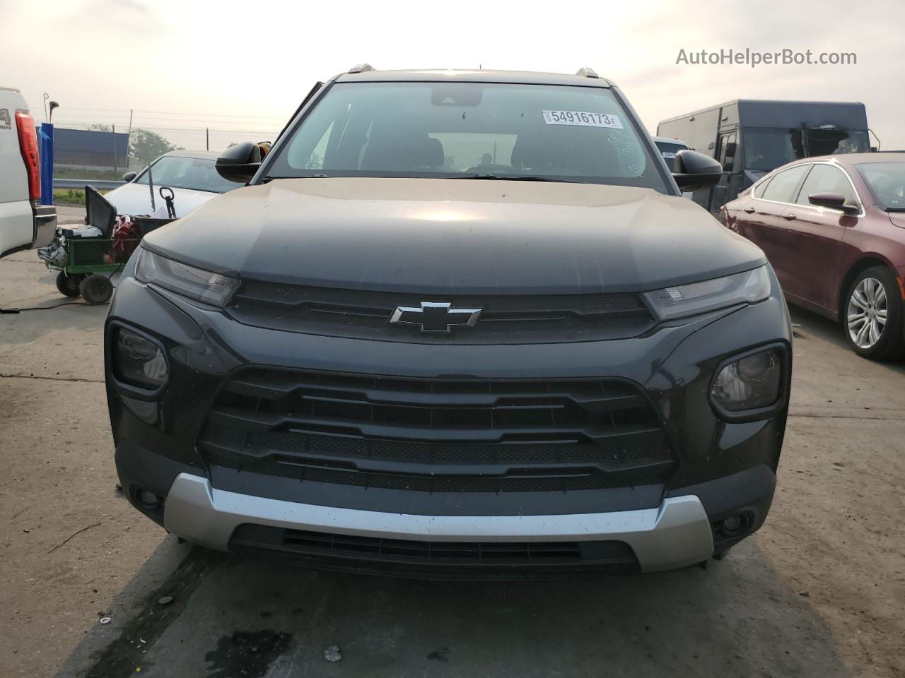 2021 Chevrolet Trailblazer Lt Черный vin: KL79MRSL1MB131047