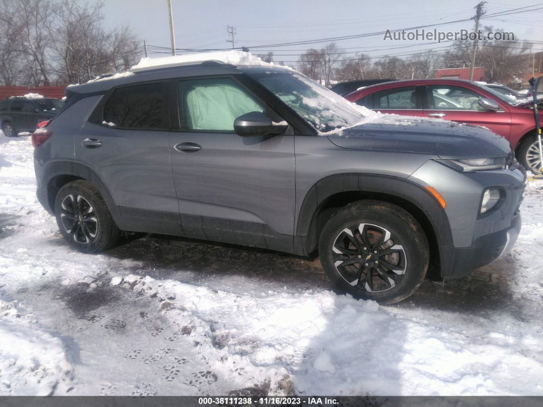 2021 Chevrolet Trailblazer Awd Lt Silver vin: KL79MRSL2MB071490