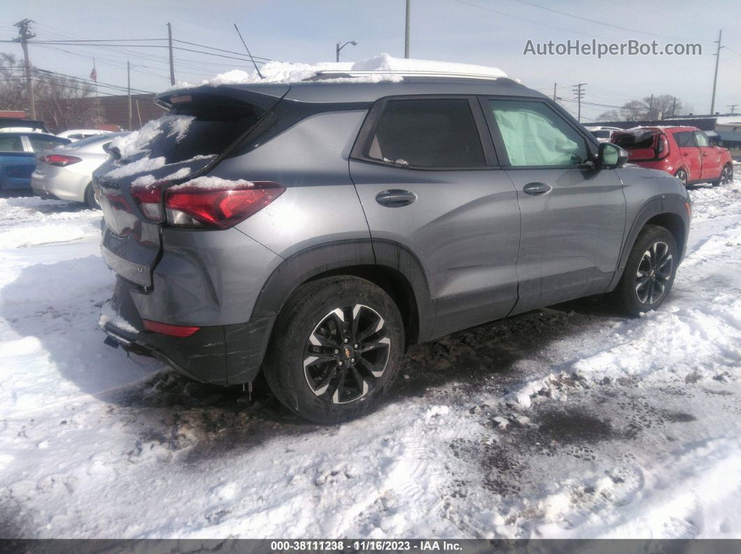 2021 Chevrolet Trailblazer Awd Lt Серебряный vin: KL79MRSL2MB071490