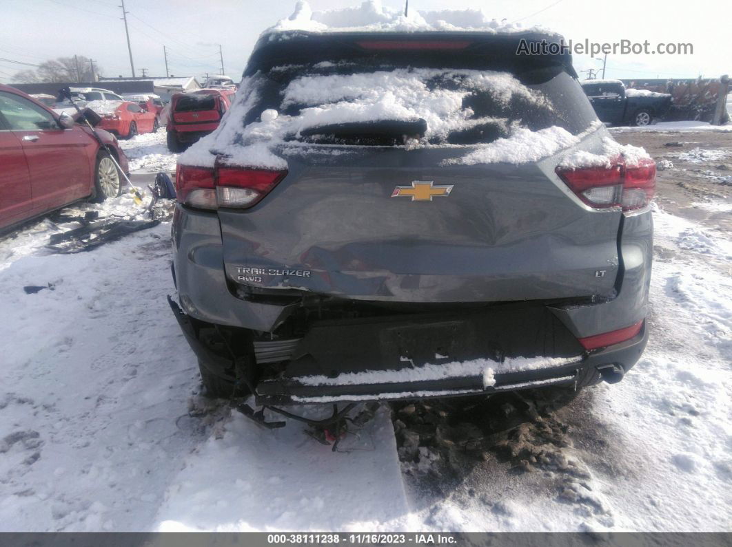 2021 Chevrolet Trailblazer Awd Lt Серебряный vin: KL79MRSL2MB071490