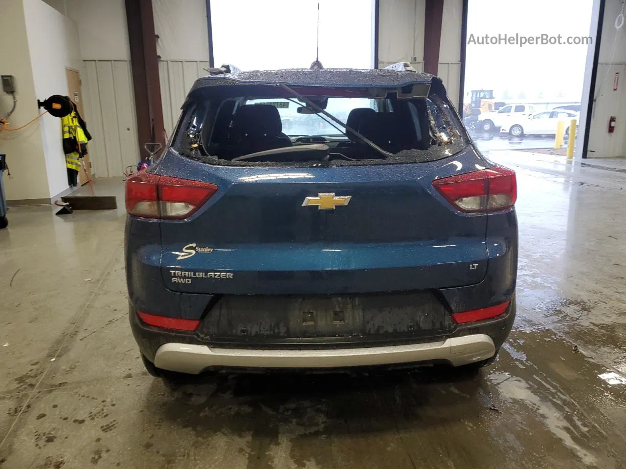 2021 Chevrolet Trailblazer Lt Blue vin: KL79MRSL2MB133776