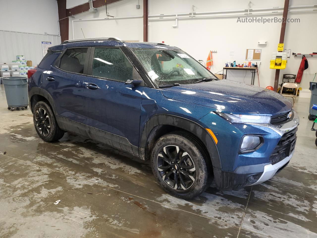 2021 Chevrolet Trailblazer Lt Blue vin: KL79MRSL2MB133776